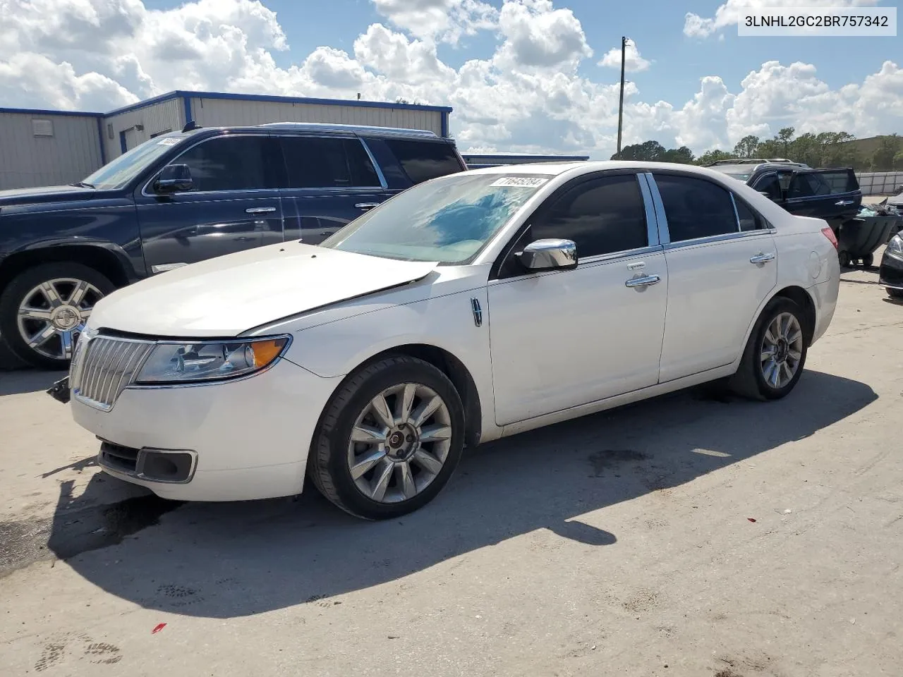 2011 Lincoln Mkz VIN: 3LNHL2GC2BR757342 Lot: 71645284