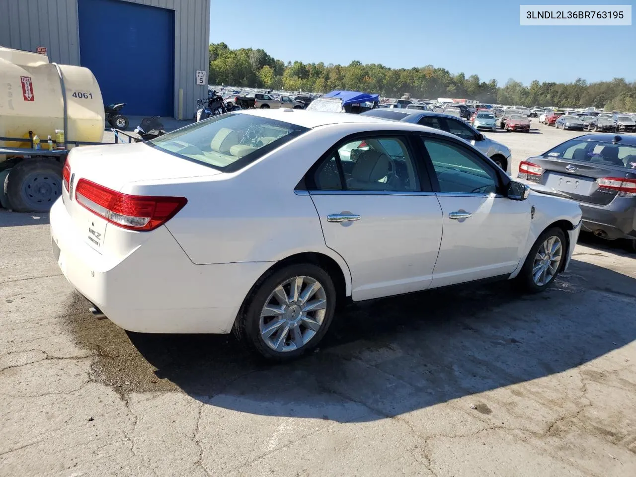 3LNDL2L36BR763195 2011 Lincoln Mkz Hybrid