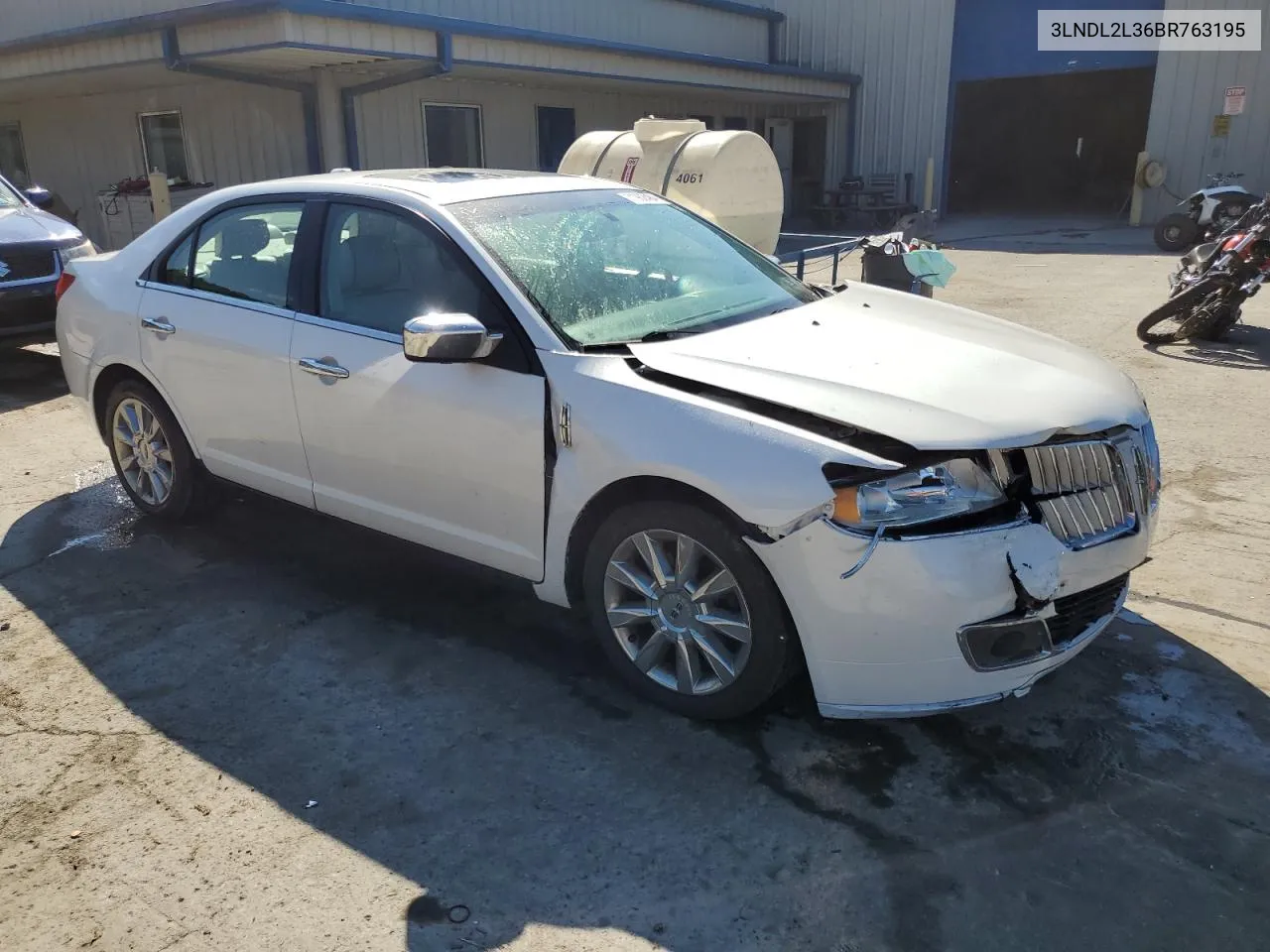 3LNDL2L36BR763195 2011 Lincoln Mkz Hybrid