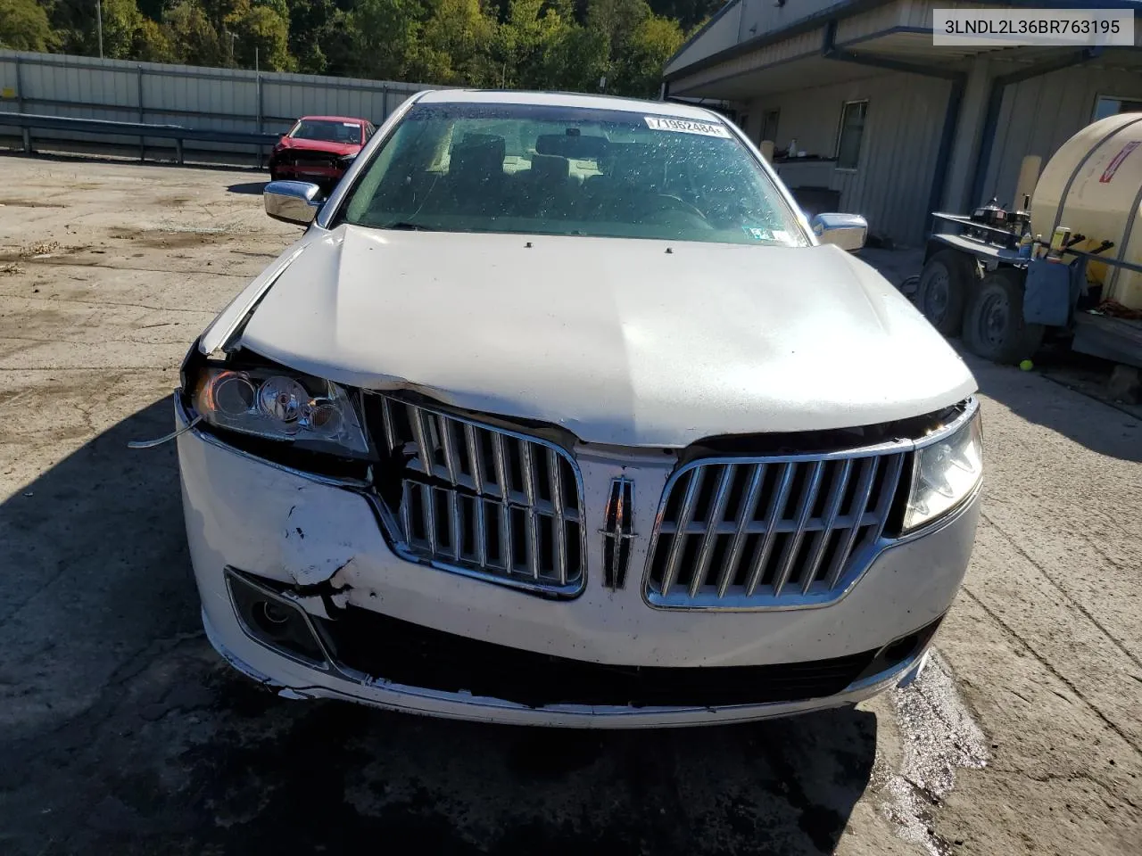 2011 Lincoln Mkz Hybrid VIN: 3LNDL2L36BR763195 Lot: 71962484