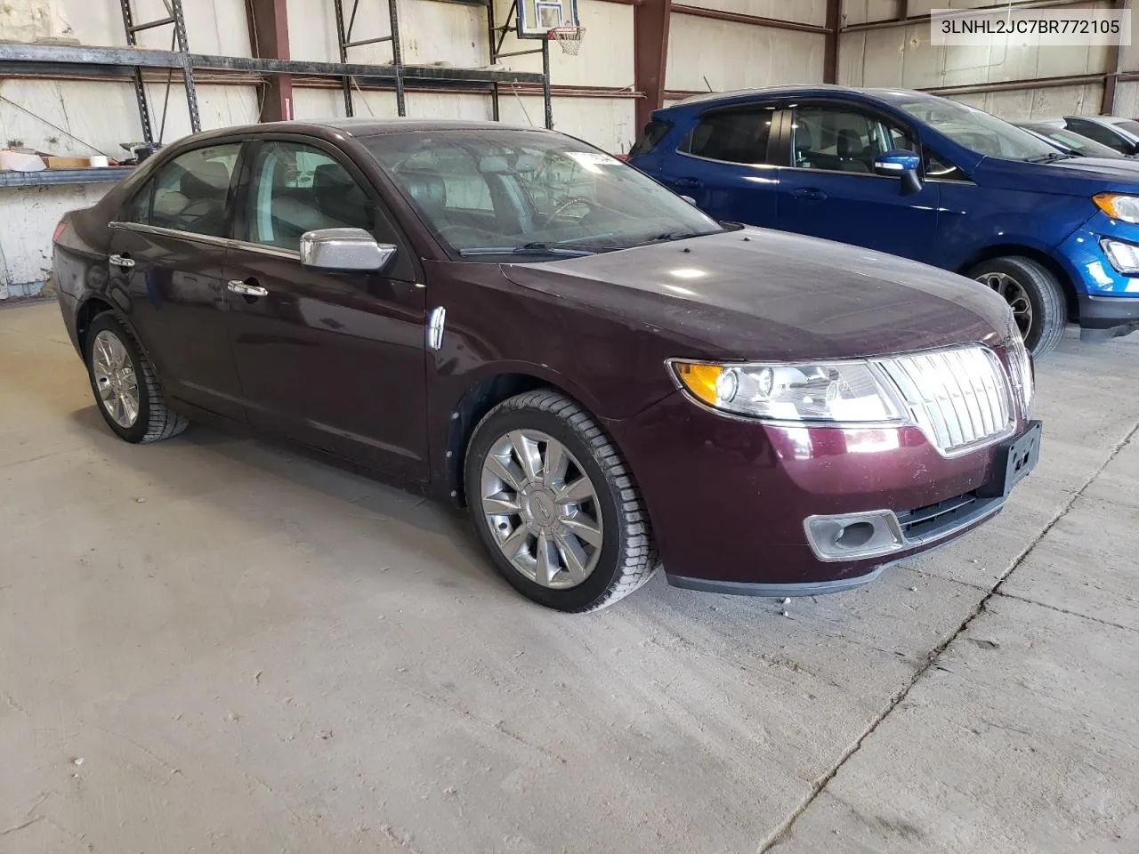 2011 Lincoln Mkz VIN: 3LNHL2JC7BR772105 Lot: 72004084