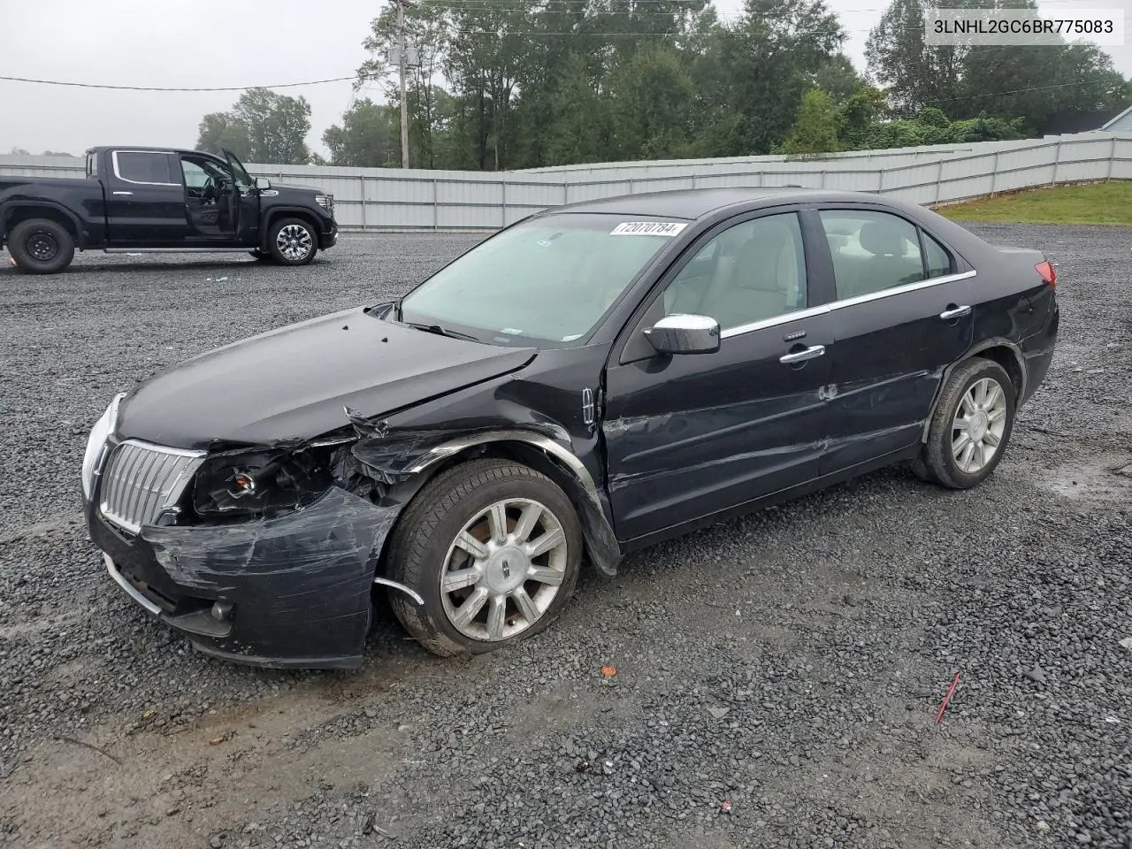 2011 Lincoln Mkz VIN: 3LNHL2GC6BR775083 Lot: 72070784