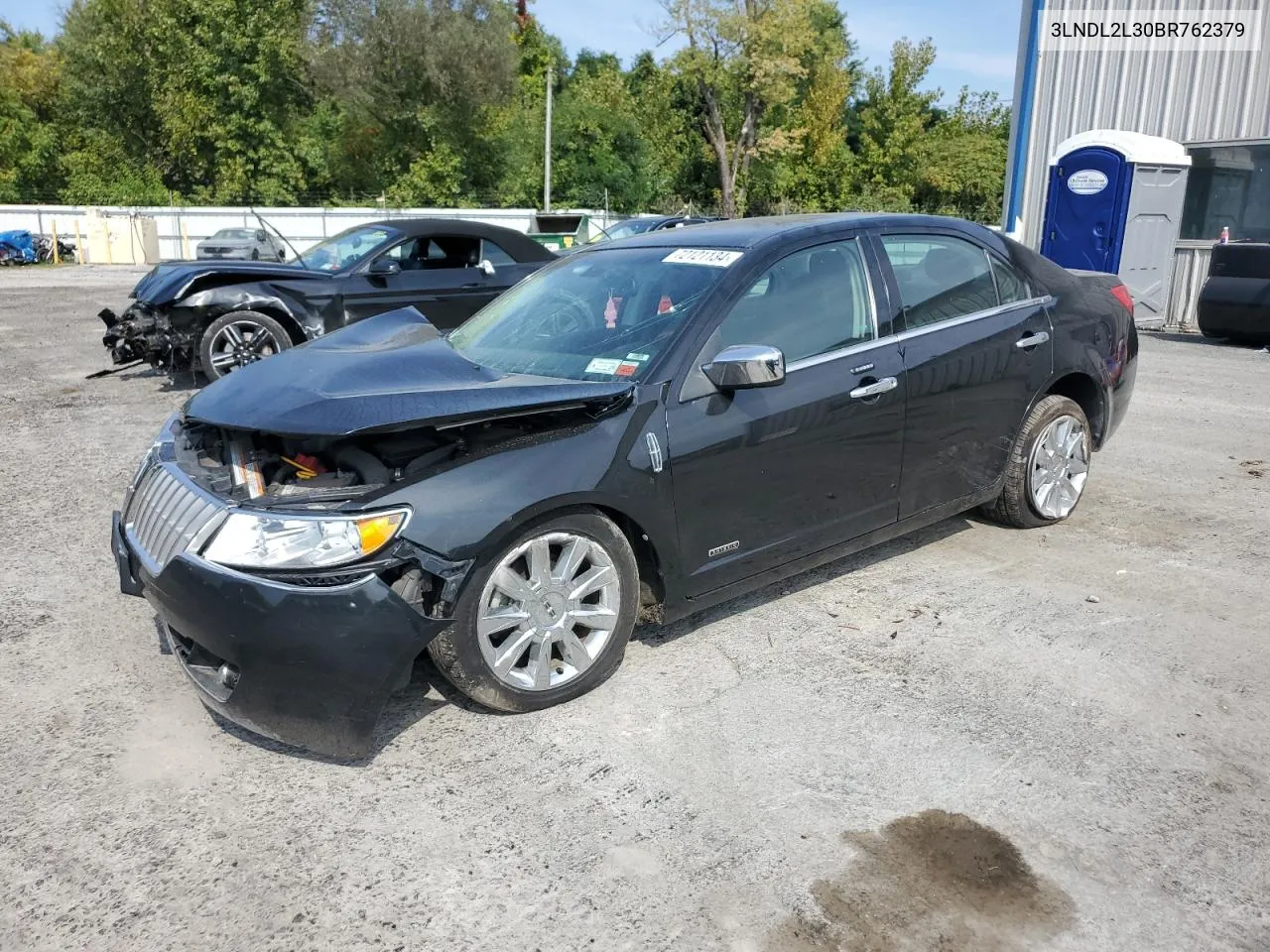 2011 Lincoln Mkz Hybrid VIN: 3LNDL2L30BR762379 Lot: 72121134