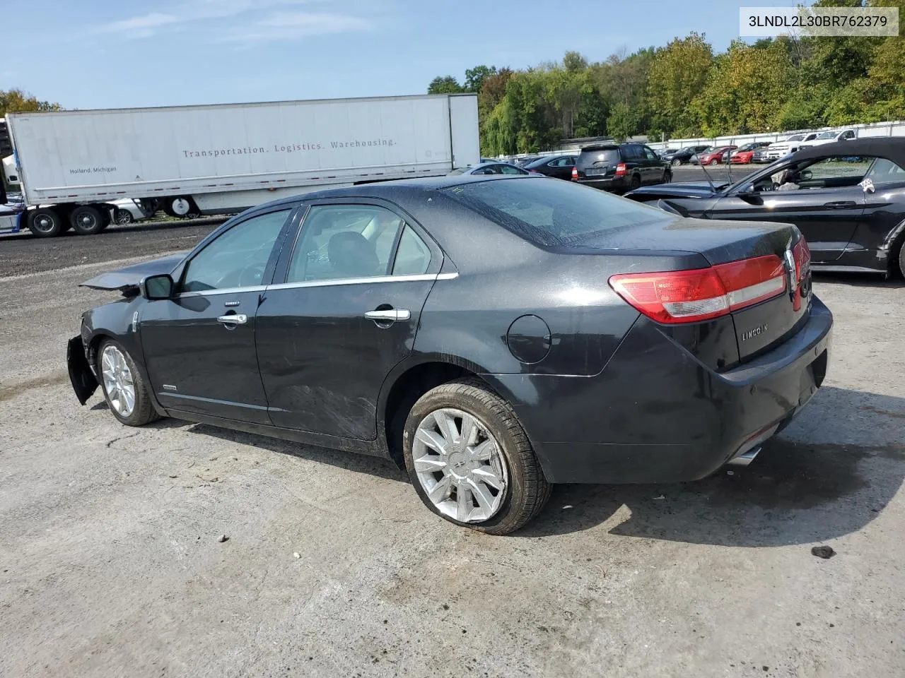 2011 Lincoln Mkz Hybrid VIN: 3LNDL2L30BR762379 Lot: 72121134