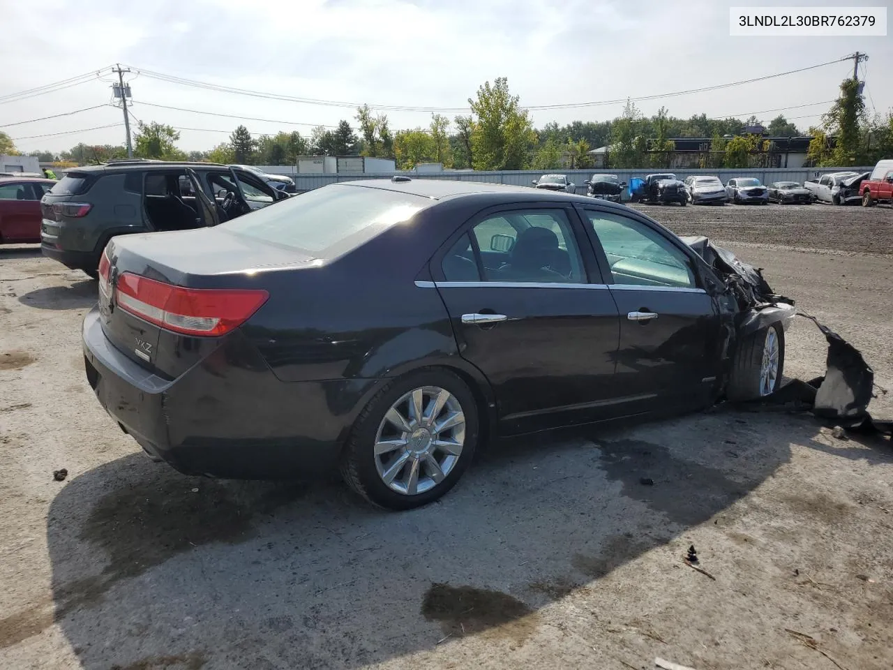 2011 Lincoln Mkz Hybrid VIN: 3LNDL2L30BR762379 Lot: 72121134