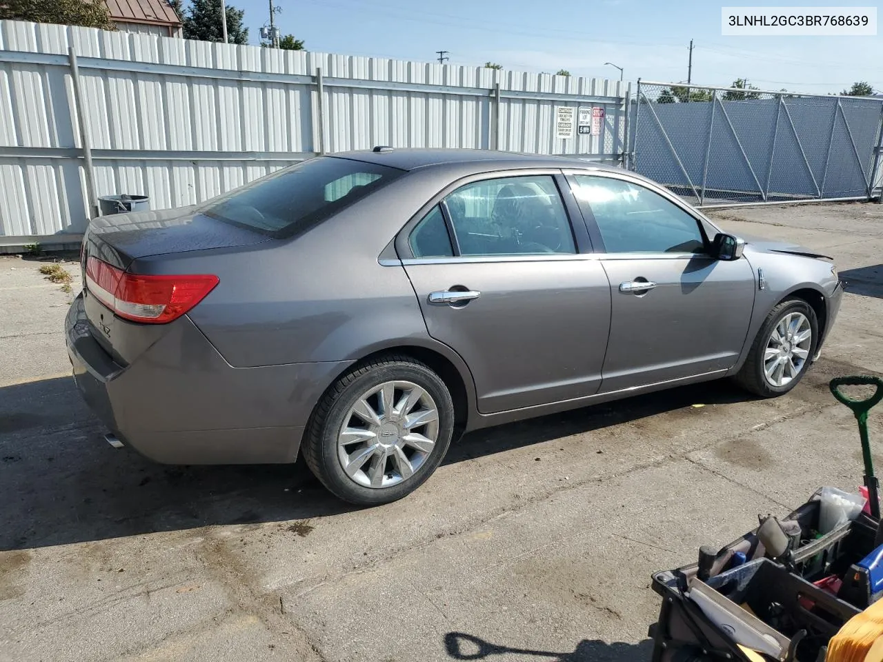 3LNHL2GC3BR768639 2011 Lincoln Mkz