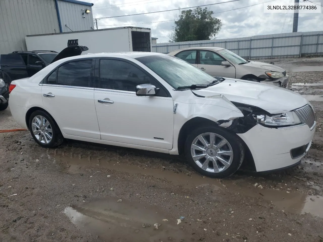 3LNDL2L32BR774386 2011 Lincoln Mkz Hybrid