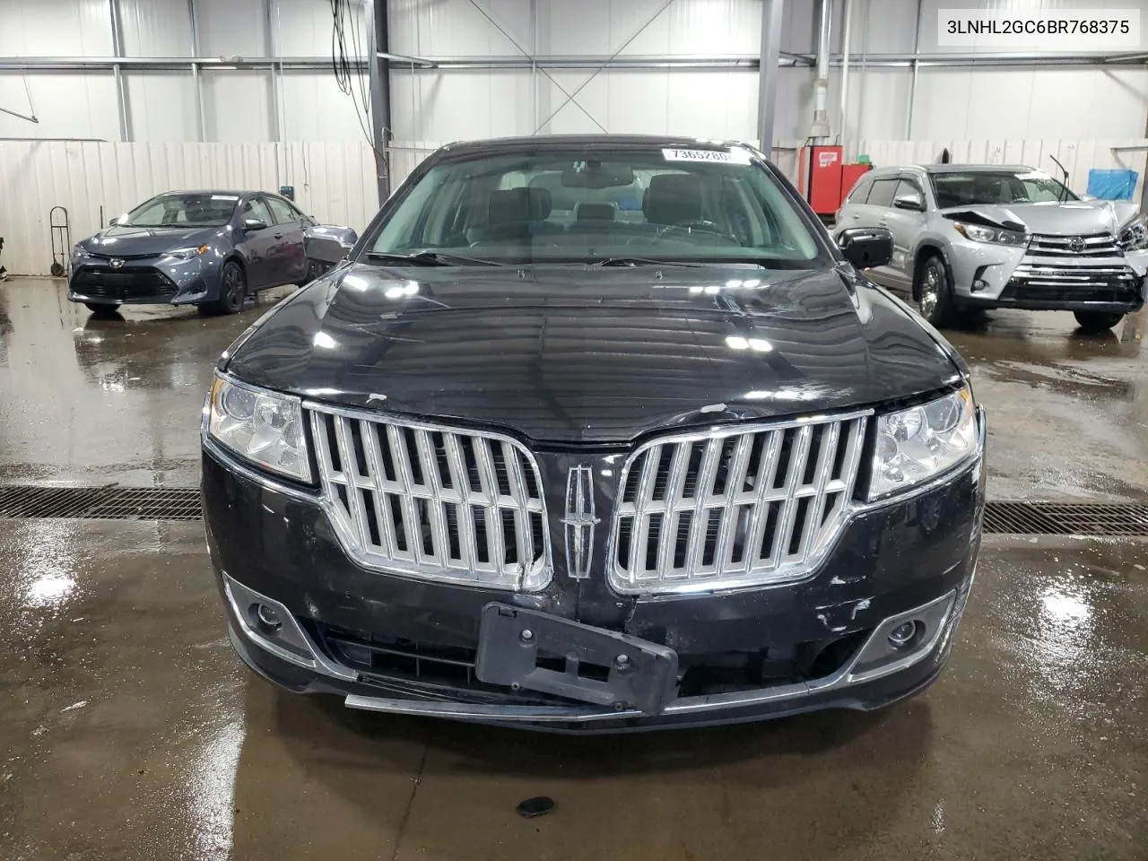 2011 Lincoln Mkz VIN: 3LNHL2GC6BR768375 Lot: 73652804