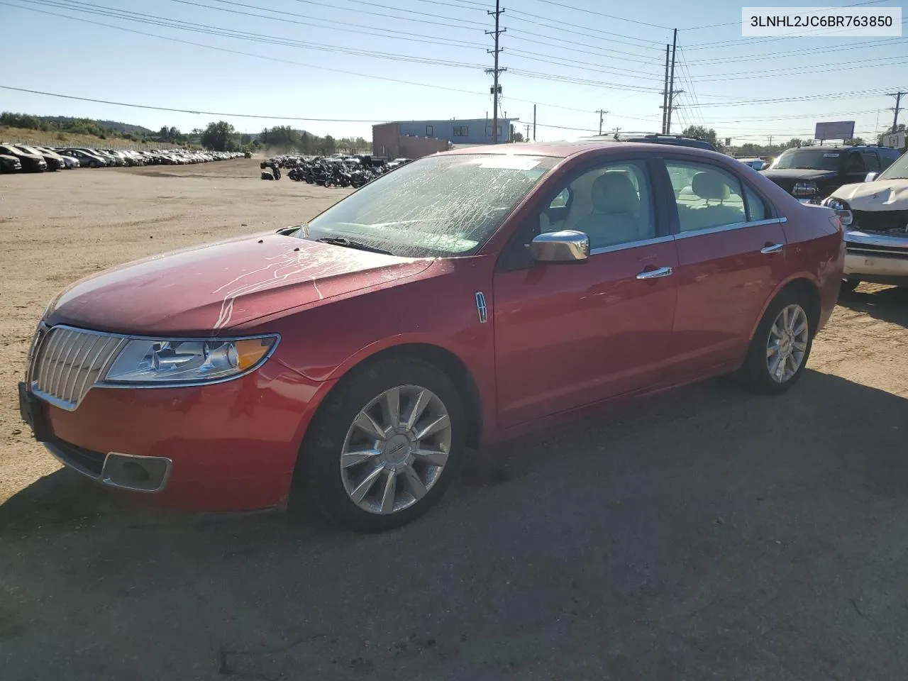 3LNHL2JC6BR763850 2011 Lincoln Mkz