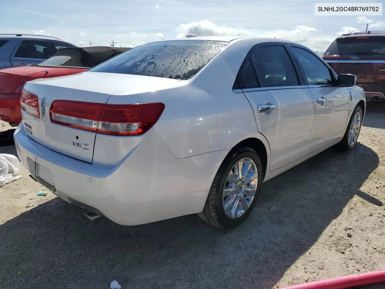 2011 Lincoln Mkz VIN: 3LNHL2GC4BR769752 Lot: 74306794