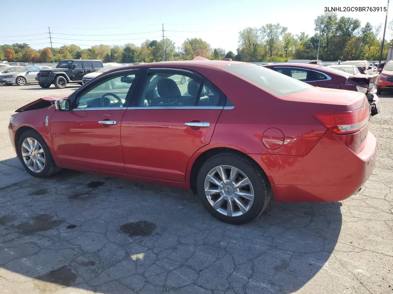 2011 Lincoln Mkz VIN: 3LNHL2GC9BR763915 Lot: 75267594