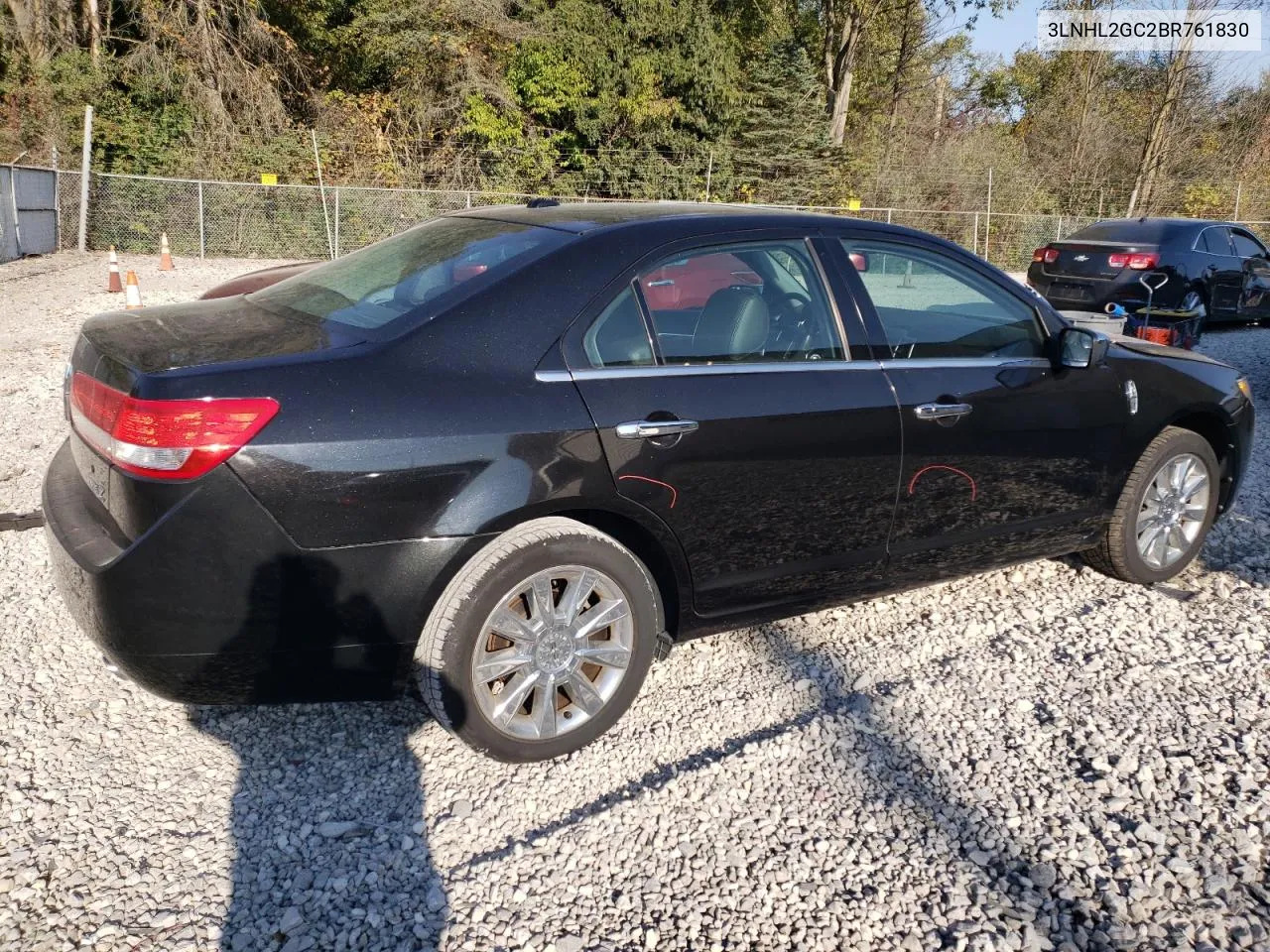 2011 Lincoln Mkz VIN: 3LNHL2GC2BR761830 Lot: 75434574