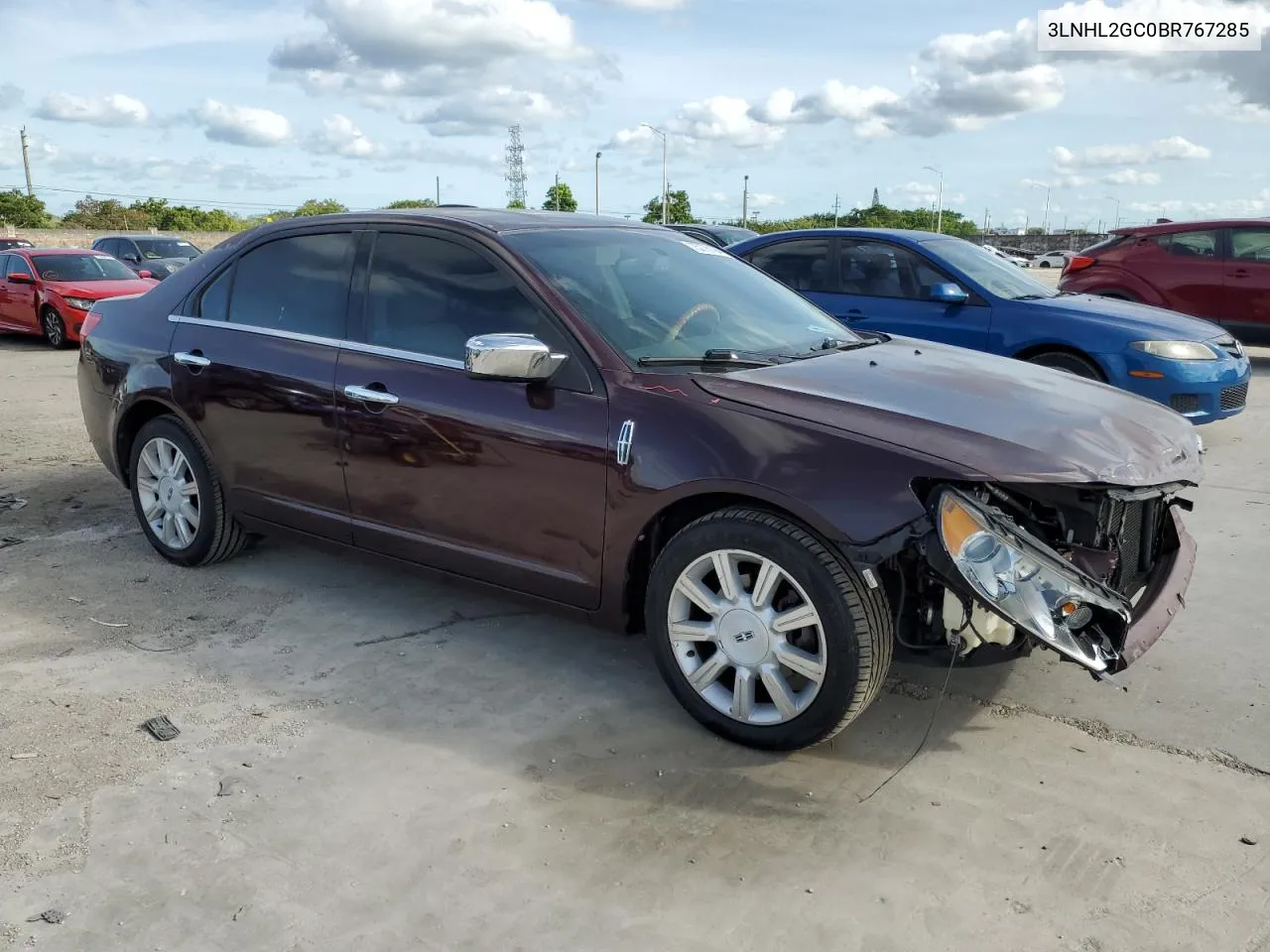 2011 Lincoln Mkz VIN: 3LNHL2GC0BR767285 Lot: 75778194