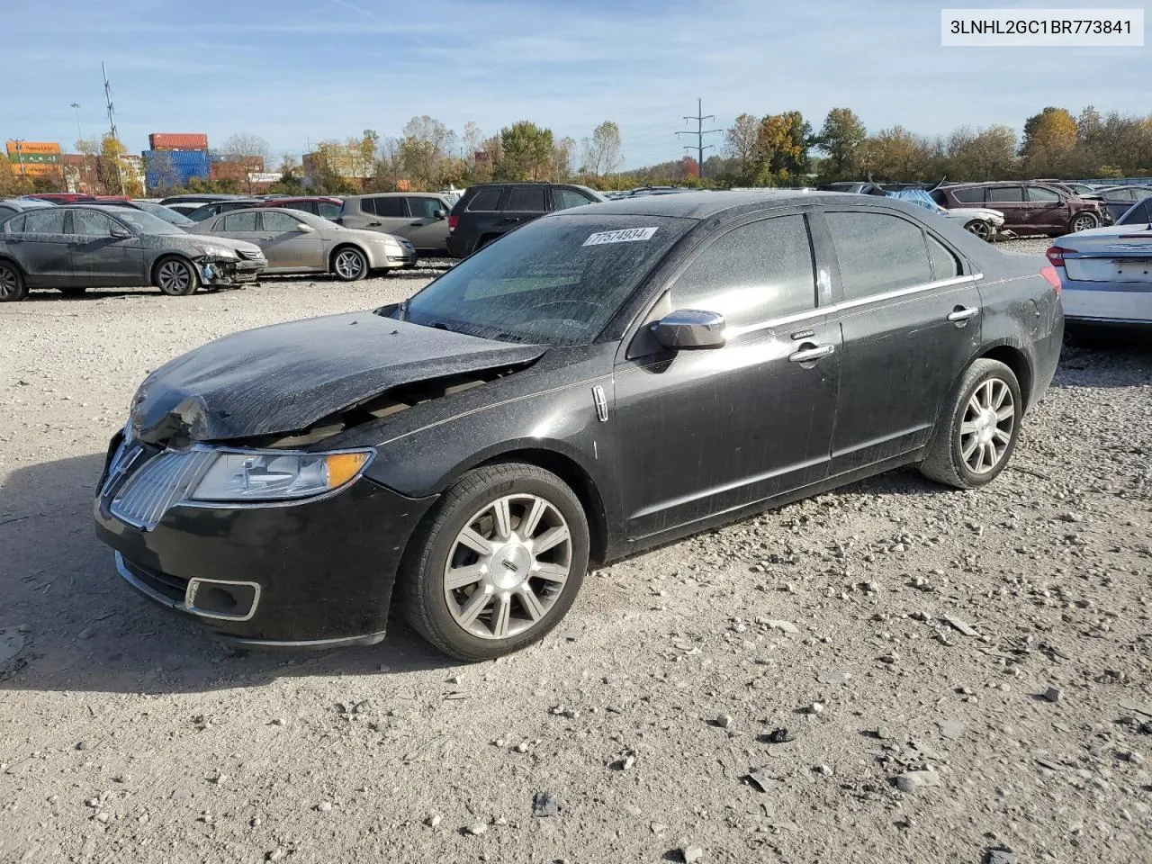 2011 Lincoln Mkz VIN: 3LNHL2GC1BR773841 Lot: 77574934