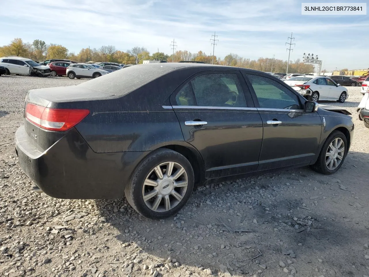 2011 Lincoln Mkz VIN: 3LNHL2GC1BR773841 Lot: 77574934