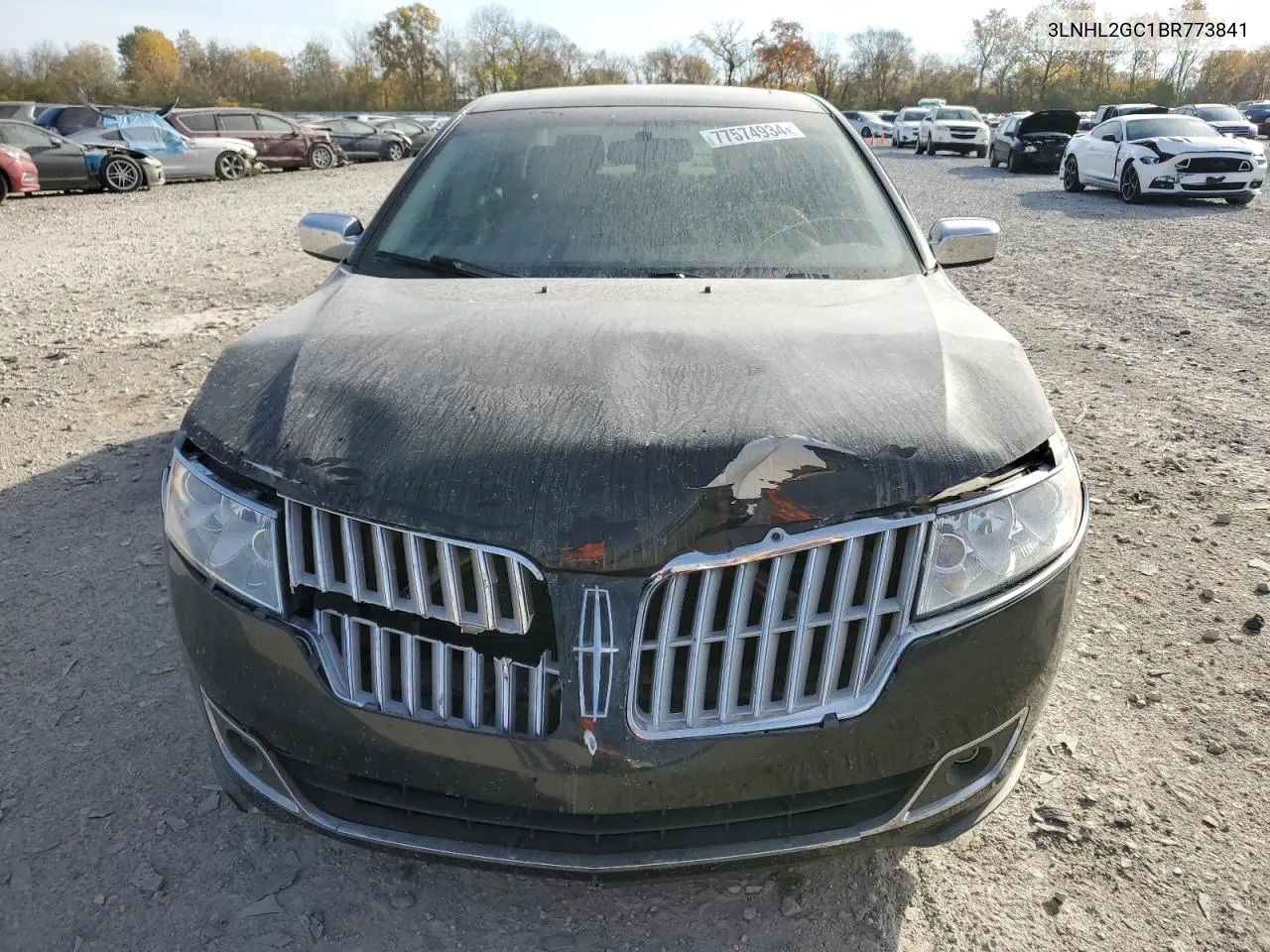 2011 Lincoln Mkz VIN: 3LNHL2GC1BR773841 Lot: 77574934