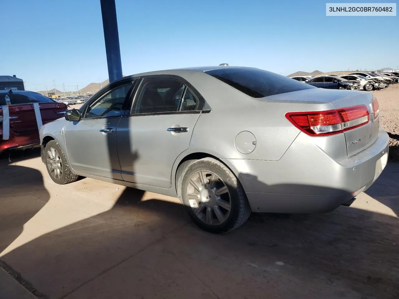 2011 Lincoln Mkz VIN: 3LNHL2GC0BR760482 Lot: 79165464