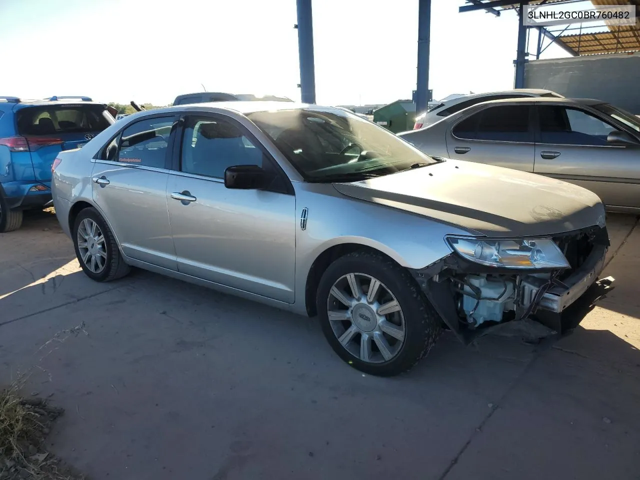 2011 Lincoln Mkz VIN: 3LNHL2GC0BR760482 Lot: 79165464