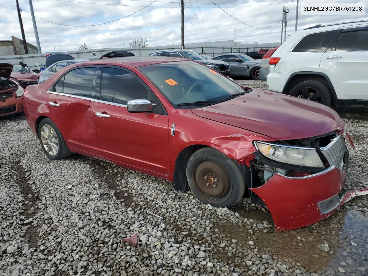 2011 Lincoln Mkz VIN: 3LNHL2GC7BR761208 Lot: 79878554