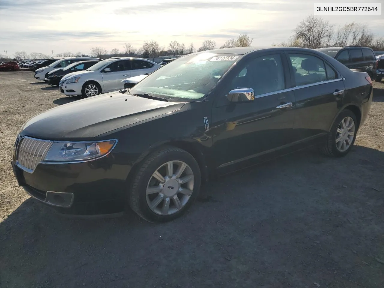 2011 Lincoln Mkz VIN: 3LNHL2GC5BR772644 Lot: 80127734