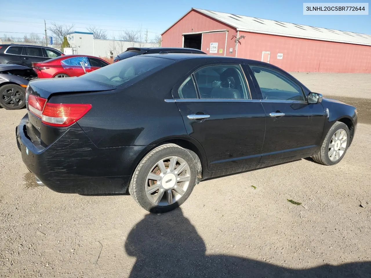 2011 Lincoln Mkz VIN: 3LNHL2GC5BR772644 Lot: 80127734