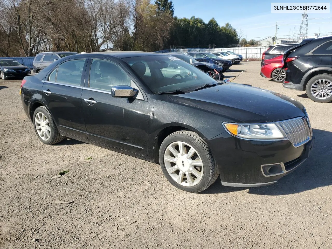 2011 Lincoln Mkz VIN: 3LNHL2GC5BR772644 Lot: 80127734