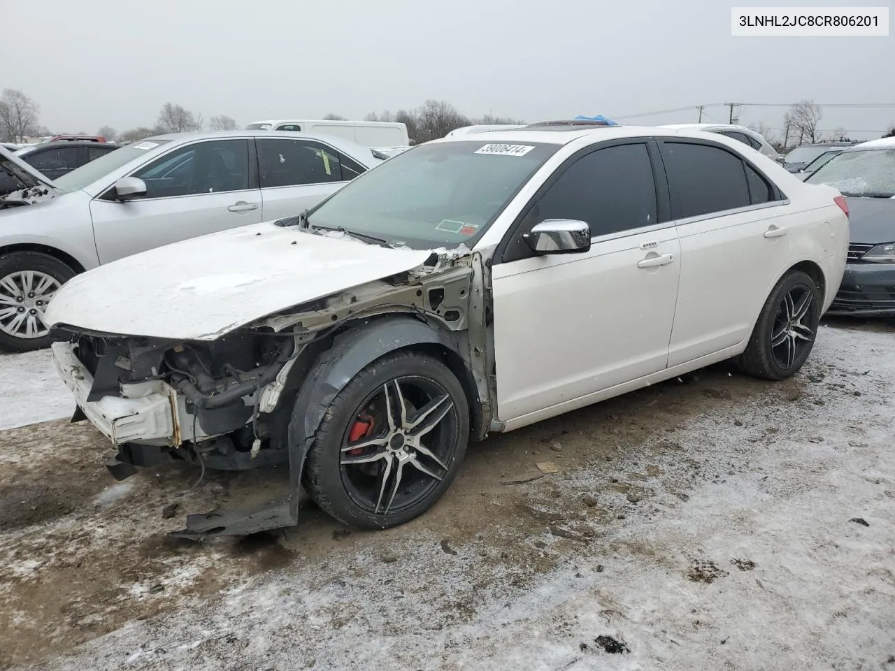 2012 Lincoln Mkz VIN: 3LNHL2JC8CR806201 Lot: 39006414