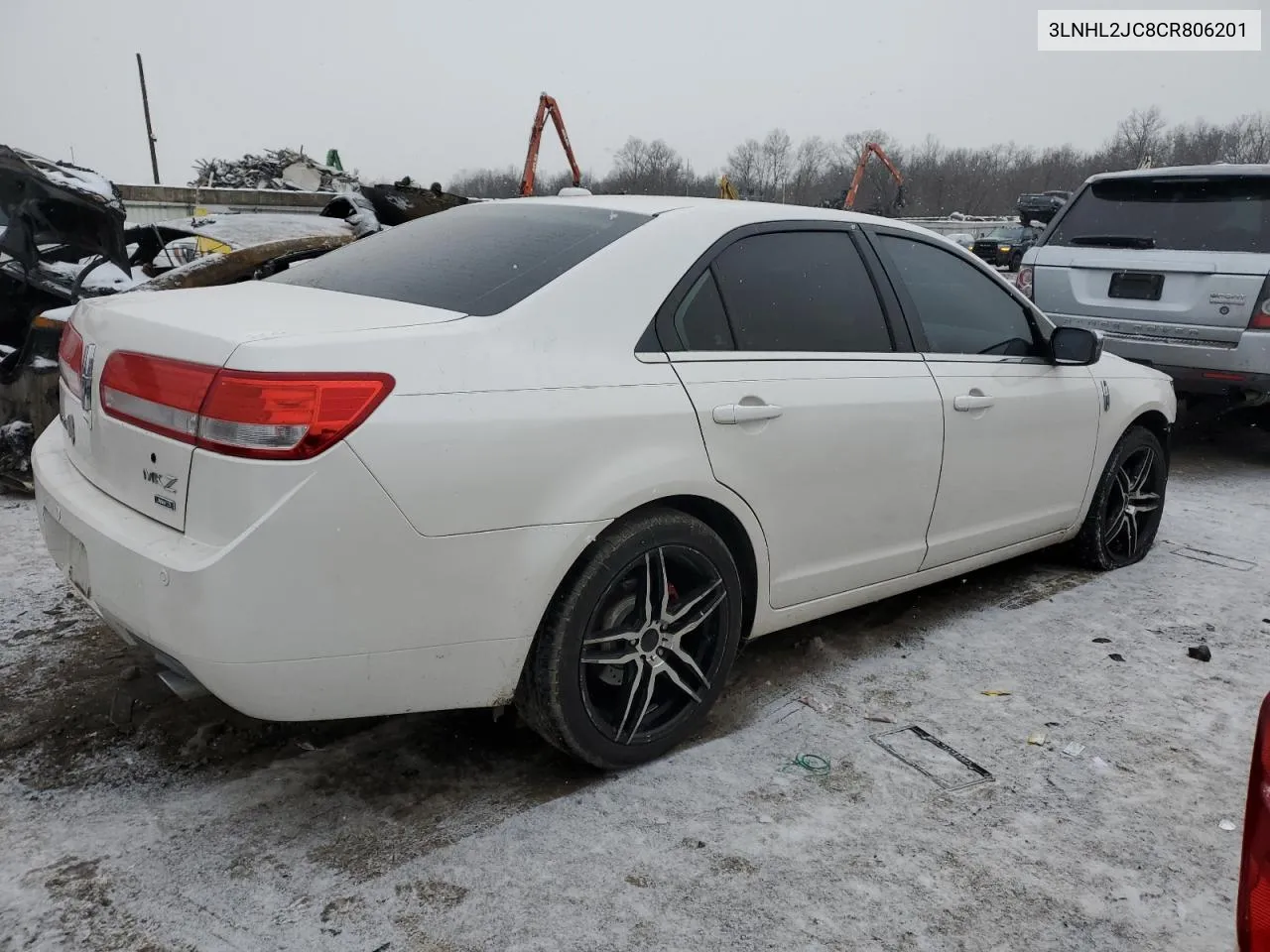 2012 Lincoln Mkz VIN: 3LNHL2JC8CR806201 Lot: 39006414