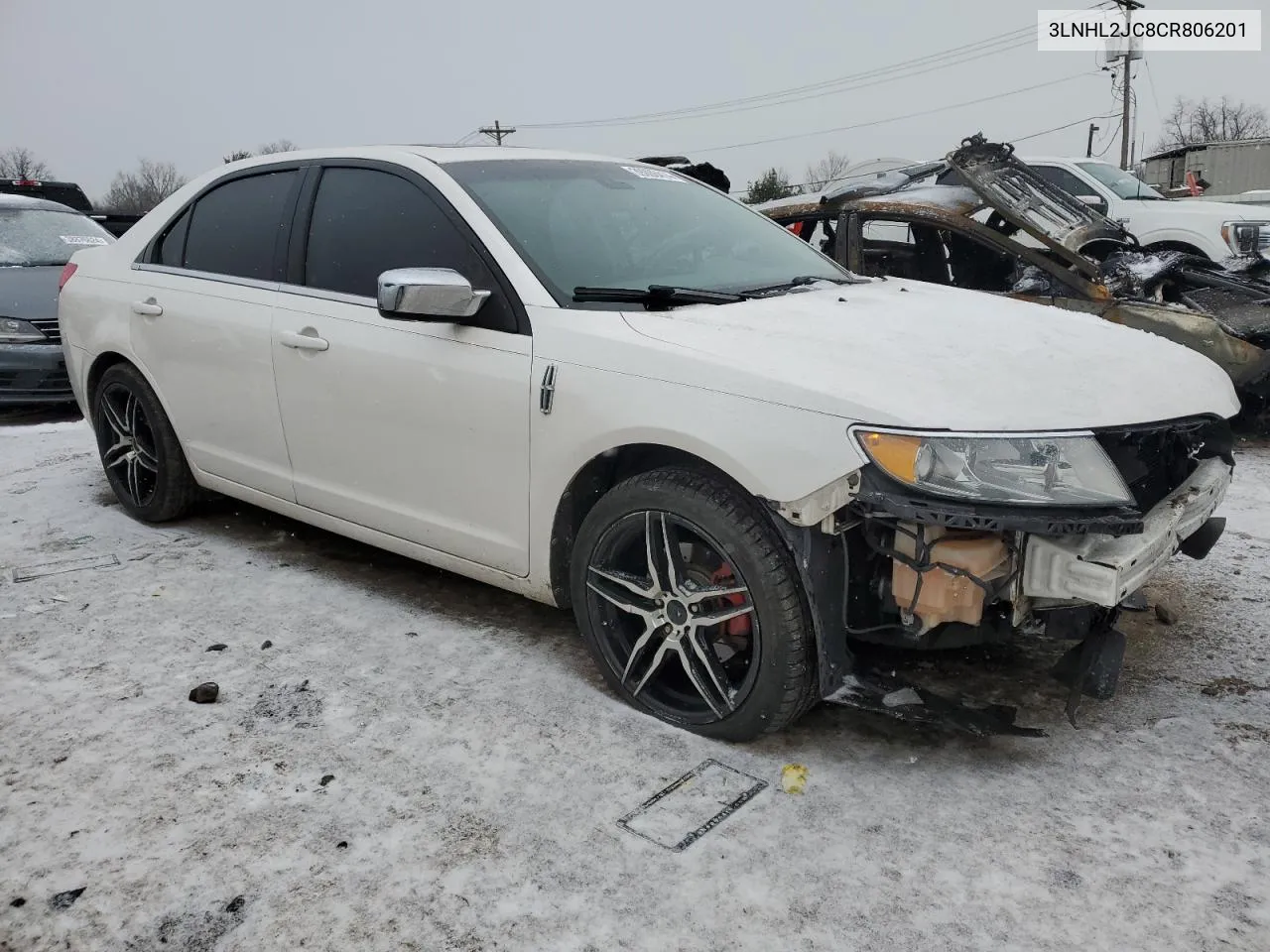 2012 Lincoln Mkz VIN: 3LNHL2JC8CR806201 Lot: 39006414