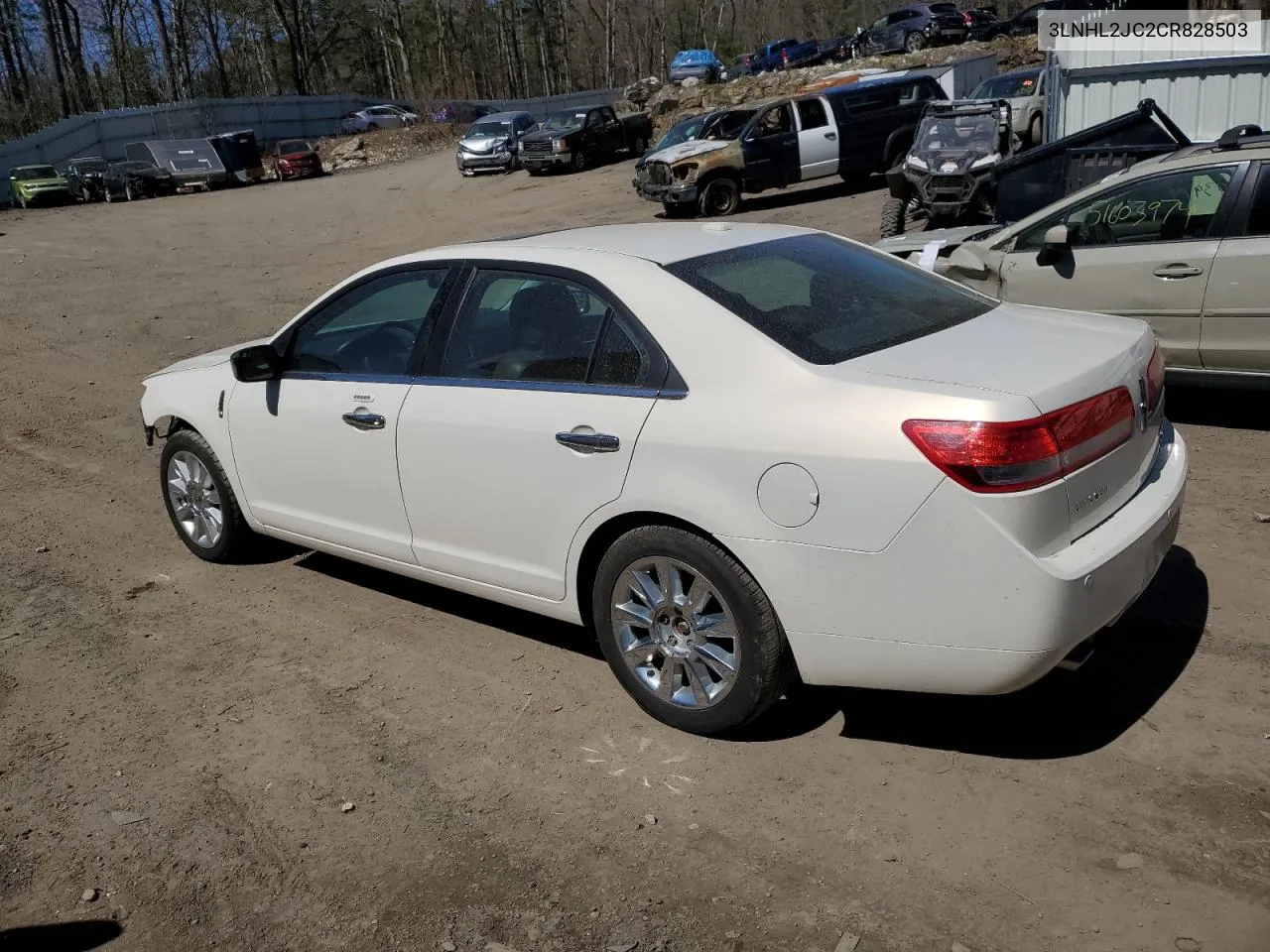 2012 Lincoln Mkz VIN: 3LNHL2JC2CR828503 Lot: 51358514