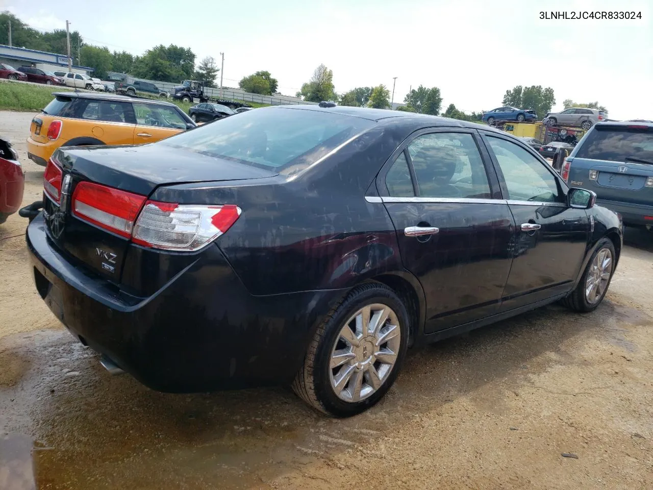 2012 Lincoln Mkz VIN: 3LNHL2JC4CR833024 Lot: 59518613