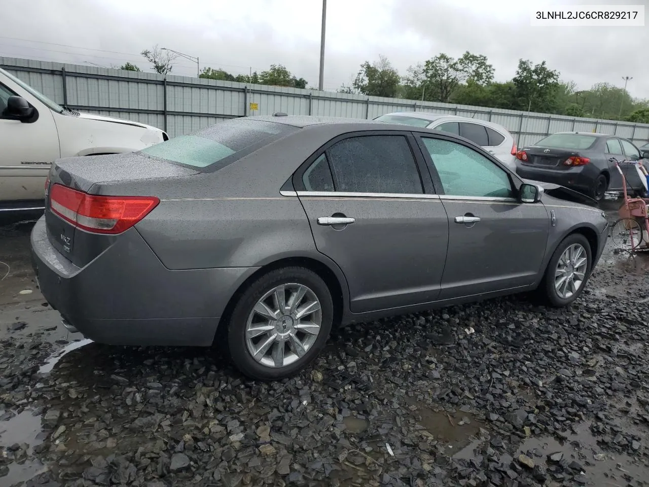 2012 Lincoln Mkz VIN: 3LNHL2JC6CR829217 Lot: 61191354