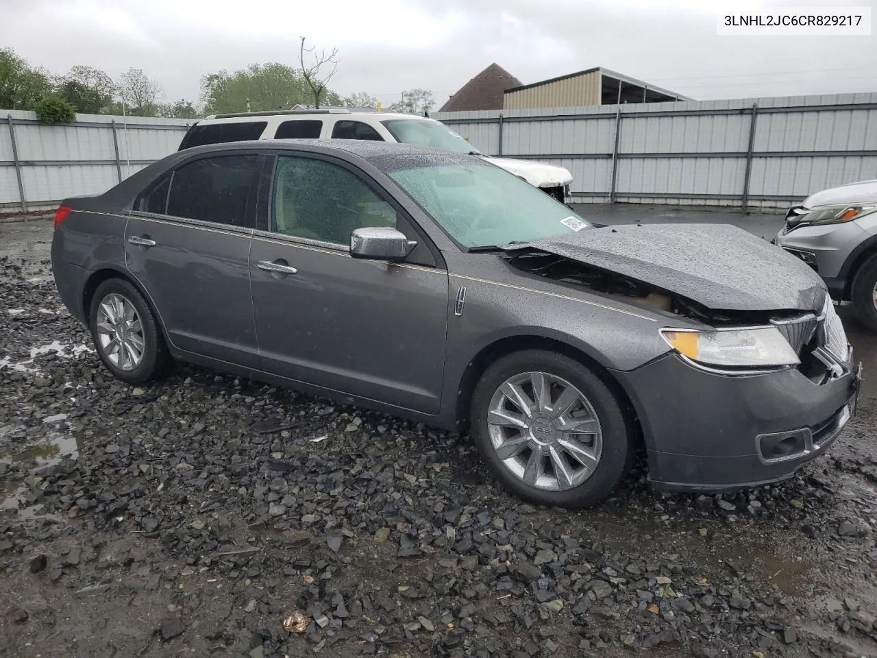 2012 Lincoln Mkz VIN: 3LNHL2JC6CR829217 Lot: 61191354