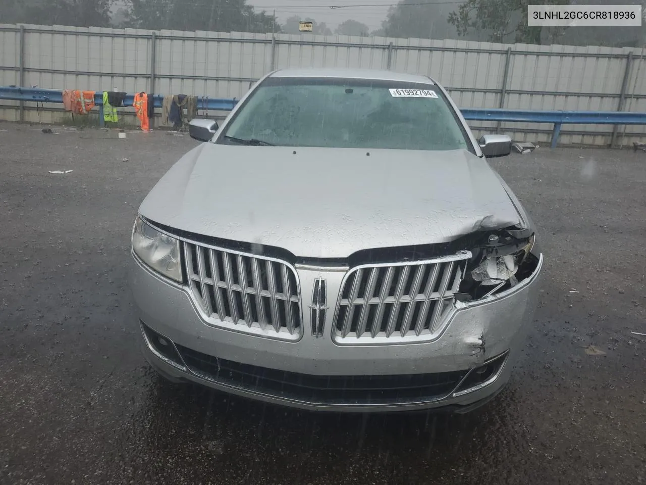 3LNHL2GC6CR818936 2012 Lincoln Mkz