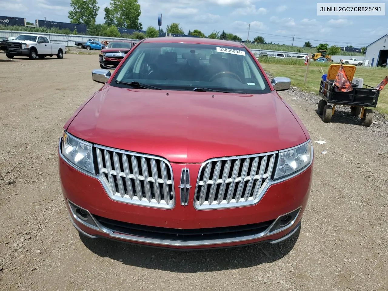 2012 Lincoln Mkz VIN: 3LNHL2GC7CR825491 Lot: 63856094