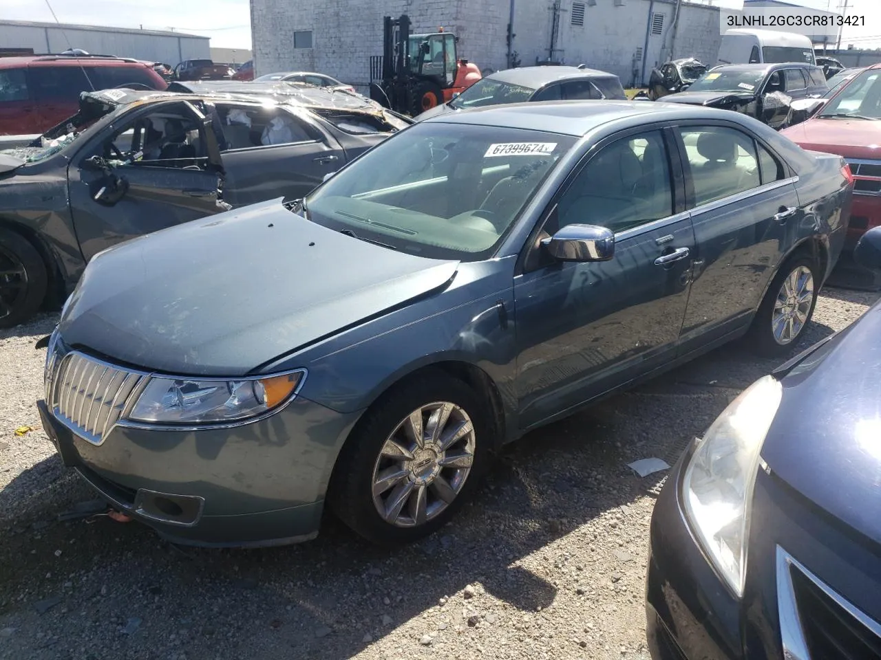 2012 Lincoln Mkz VIN: 3LNHL2GC3CR813421 Lot: 67399674