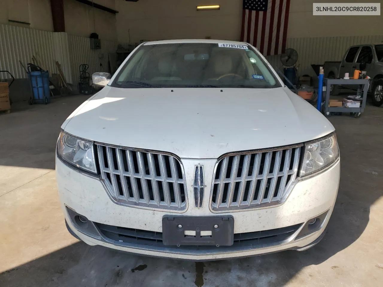 3LNHL2GC9CR820258 2012 Lincoln Mkz