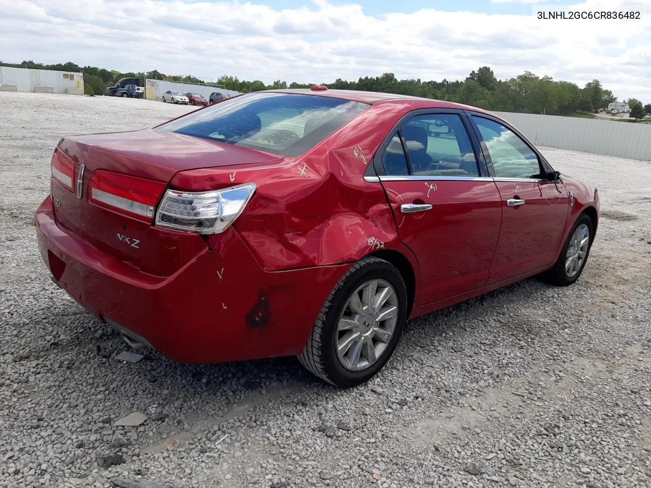 3LNHL2GC6CR836482 2012 Lincoln Mkz