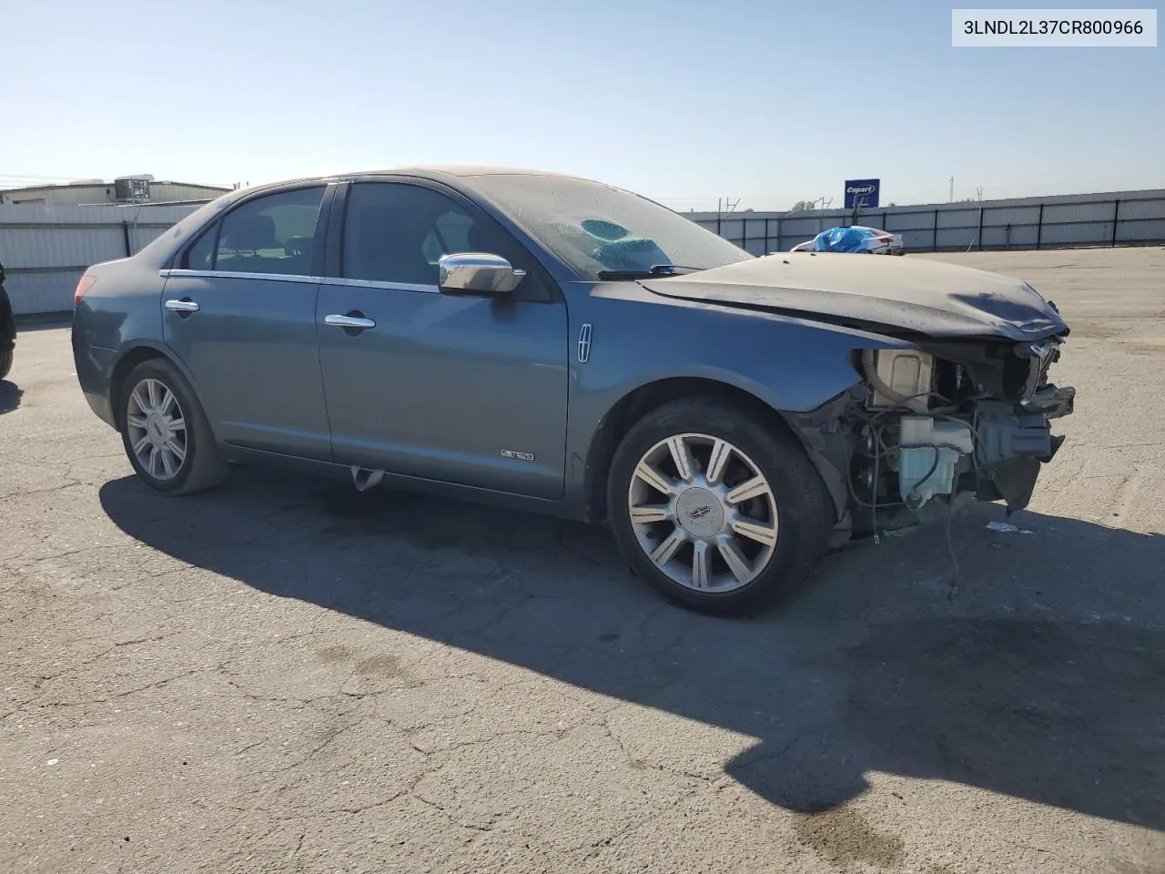 3LNDL2L37CR800966 2012 Lincoln Mkz Hybrid