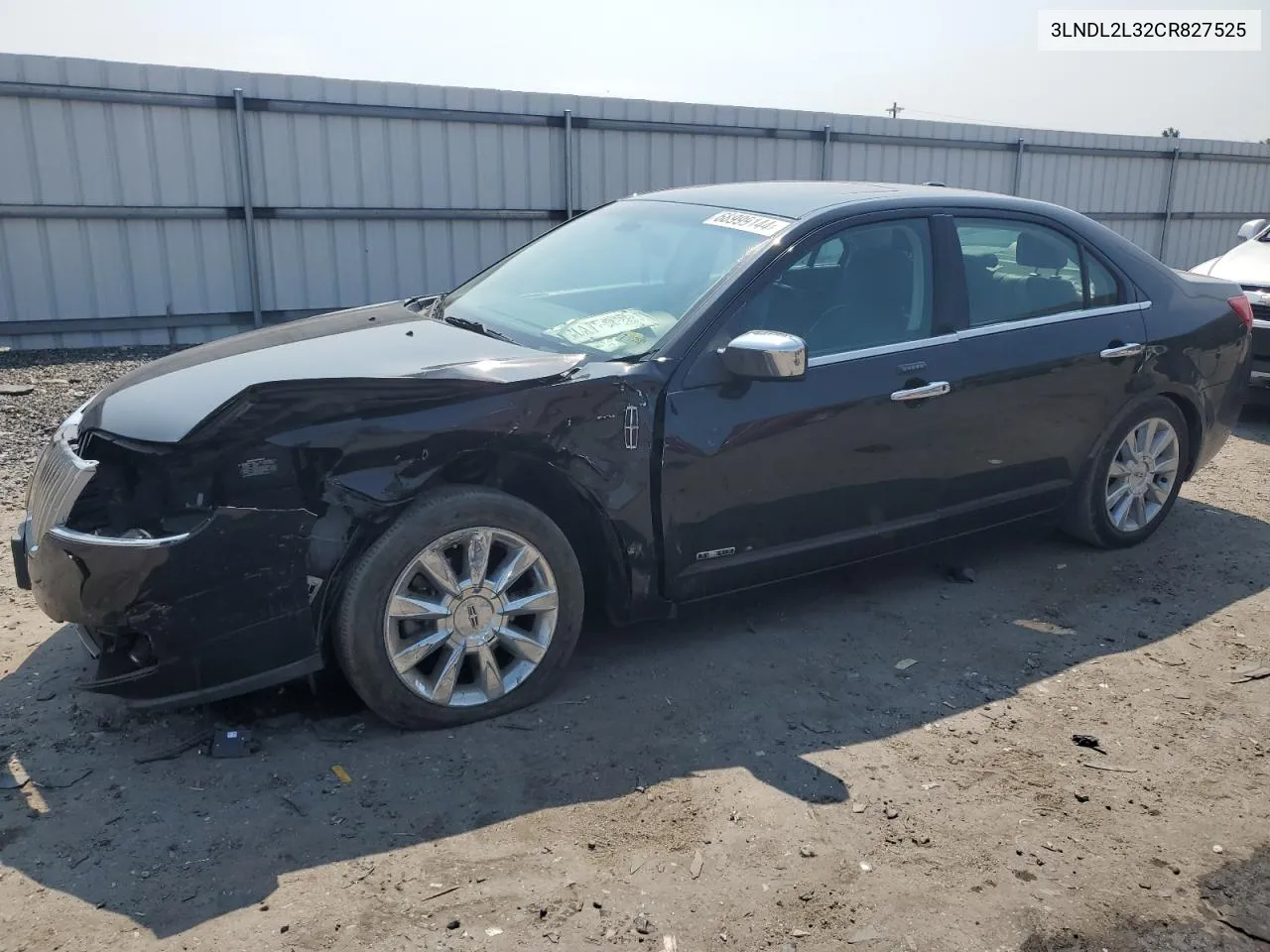 2012 Lincoln Mkz Hybrid VIN: 3LNDL2L32CR827525 Lot: 68999144