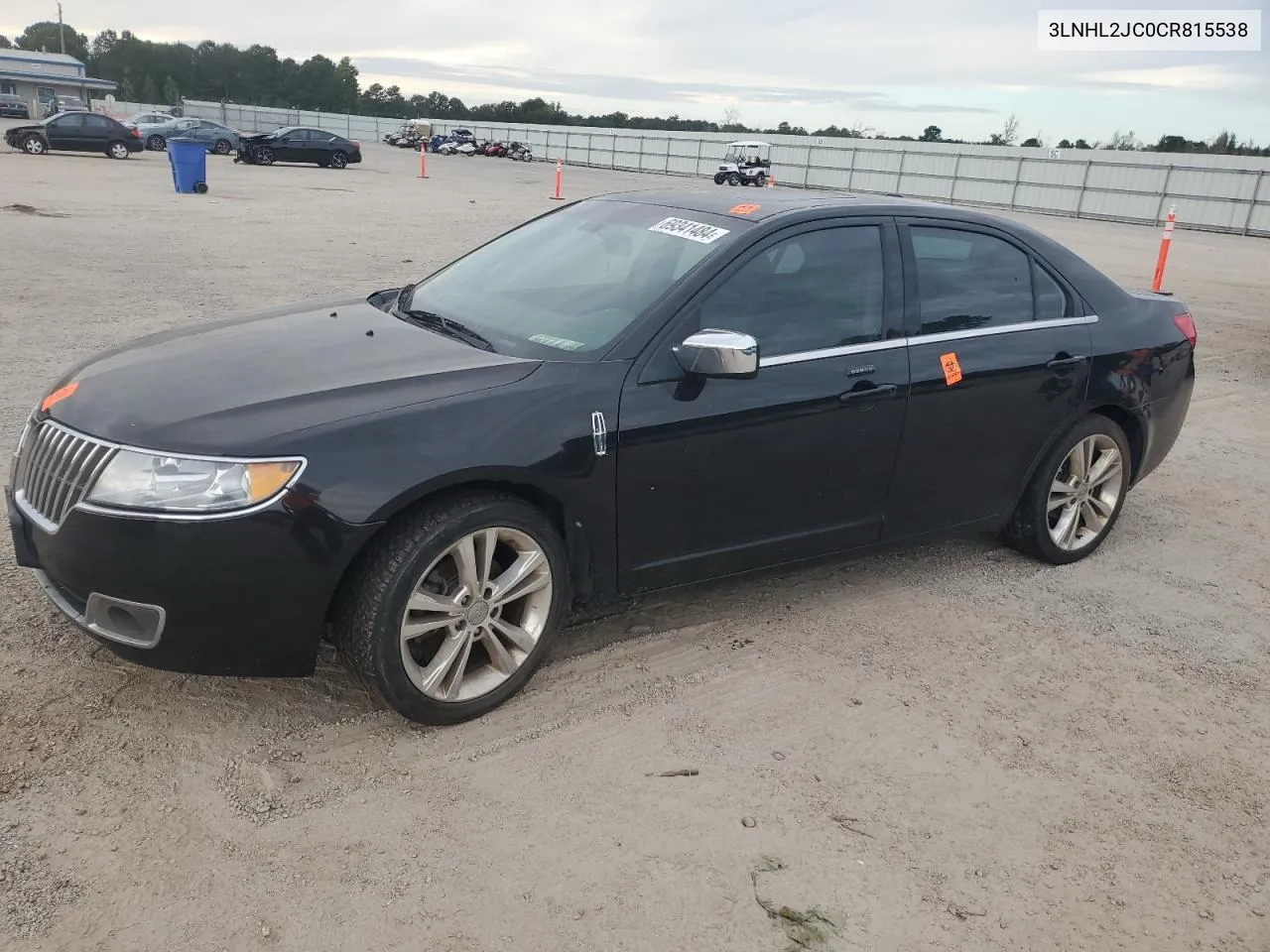 2012 Lincoln Mkz VIN: 3LNHL2JC0CR815538 Lot: 69341484