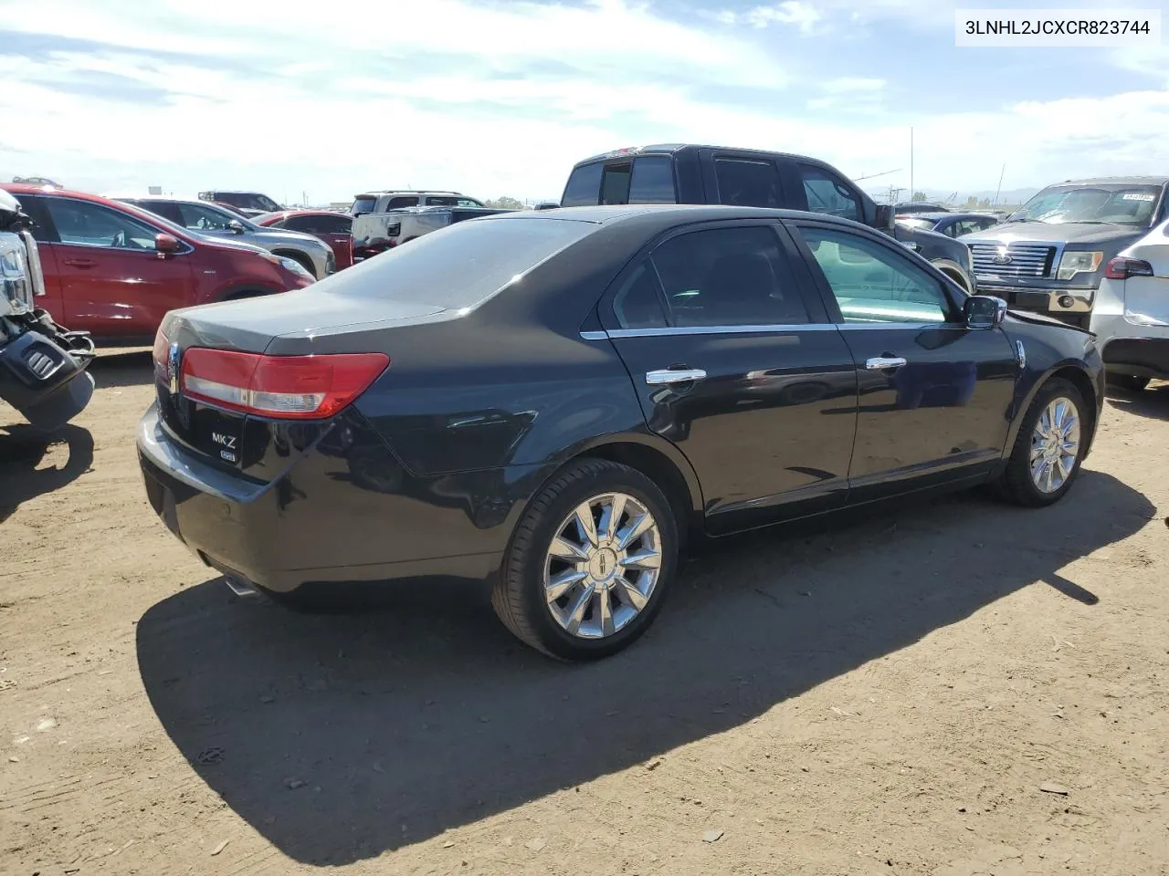 2012 Lincoln Mkz VIN: 3LNHL2JCXCR823744 Lot: 69507474