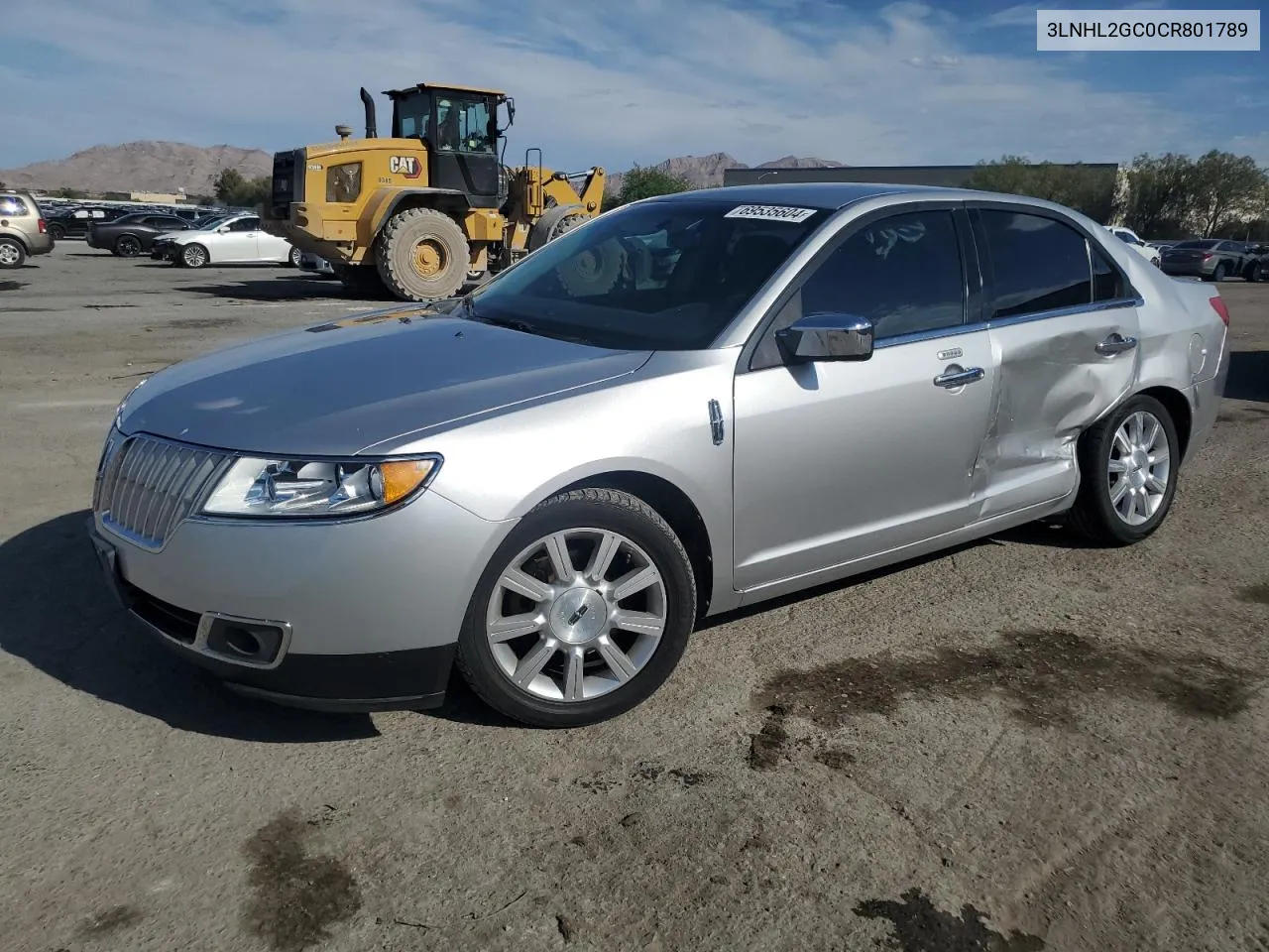 2012 Lincoln Mkz VIN: 3LNHL2GC0CR801789 Lot: 69535604