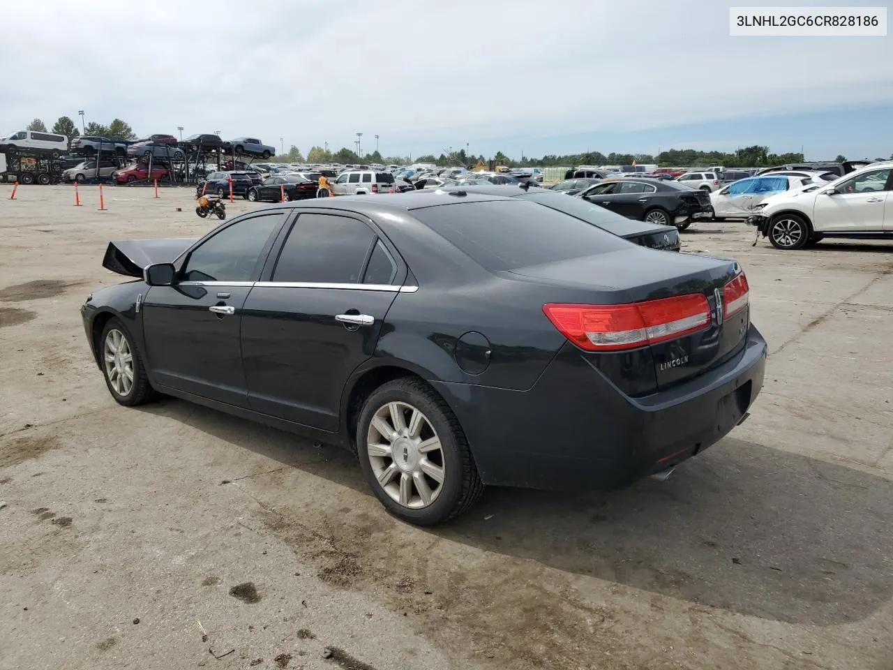 2012 Lincoln Mkz VIN: 3LNHL2GC6CR828186 Lot: 70003854