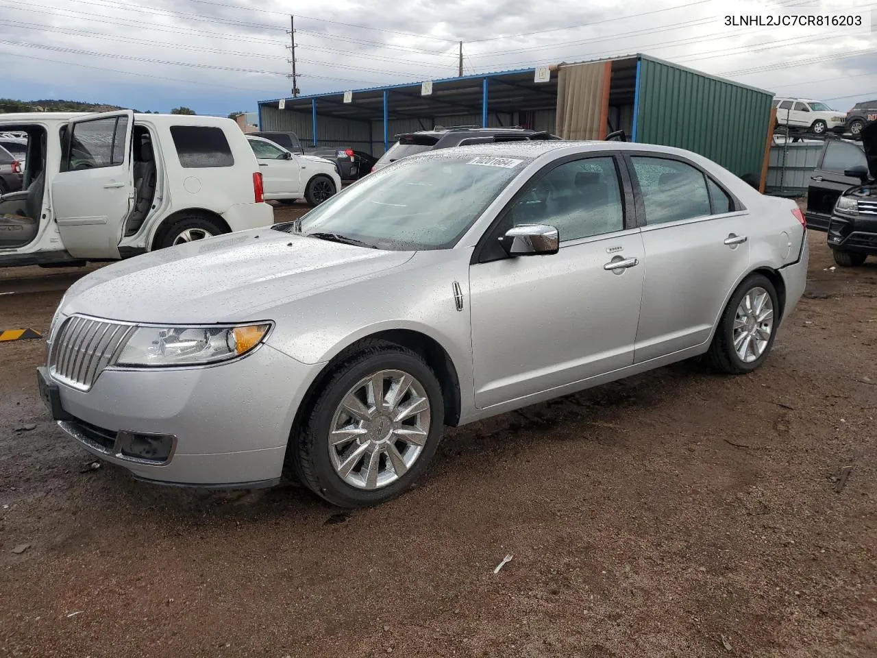 2012 Lincoln Mkz VIN: 3LNHL2JC7CR816203 Lot: 70201664