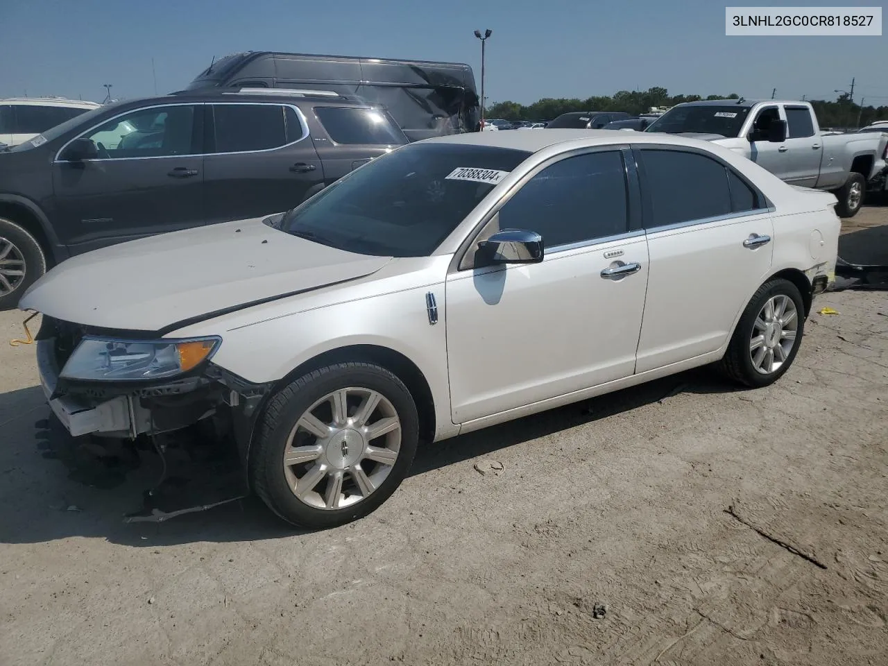 2012 Lincoln Mkz VIN: 3LNHL2GC0CR818527 Lot: 70388304