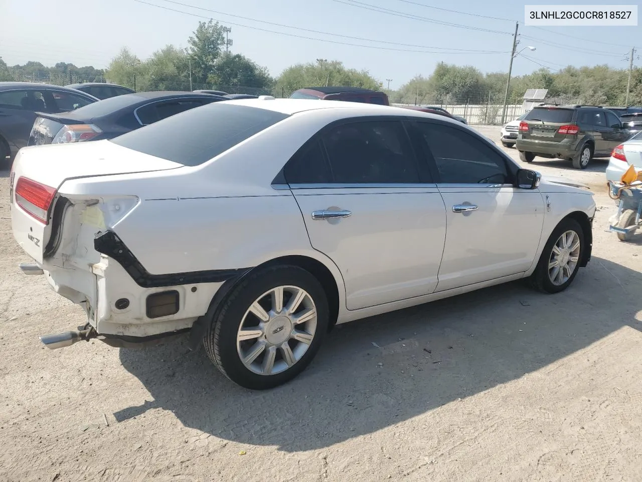 2012 Lincoln Mkz VIN: 3LNHL2GC0CR818527 Lot: 70388304