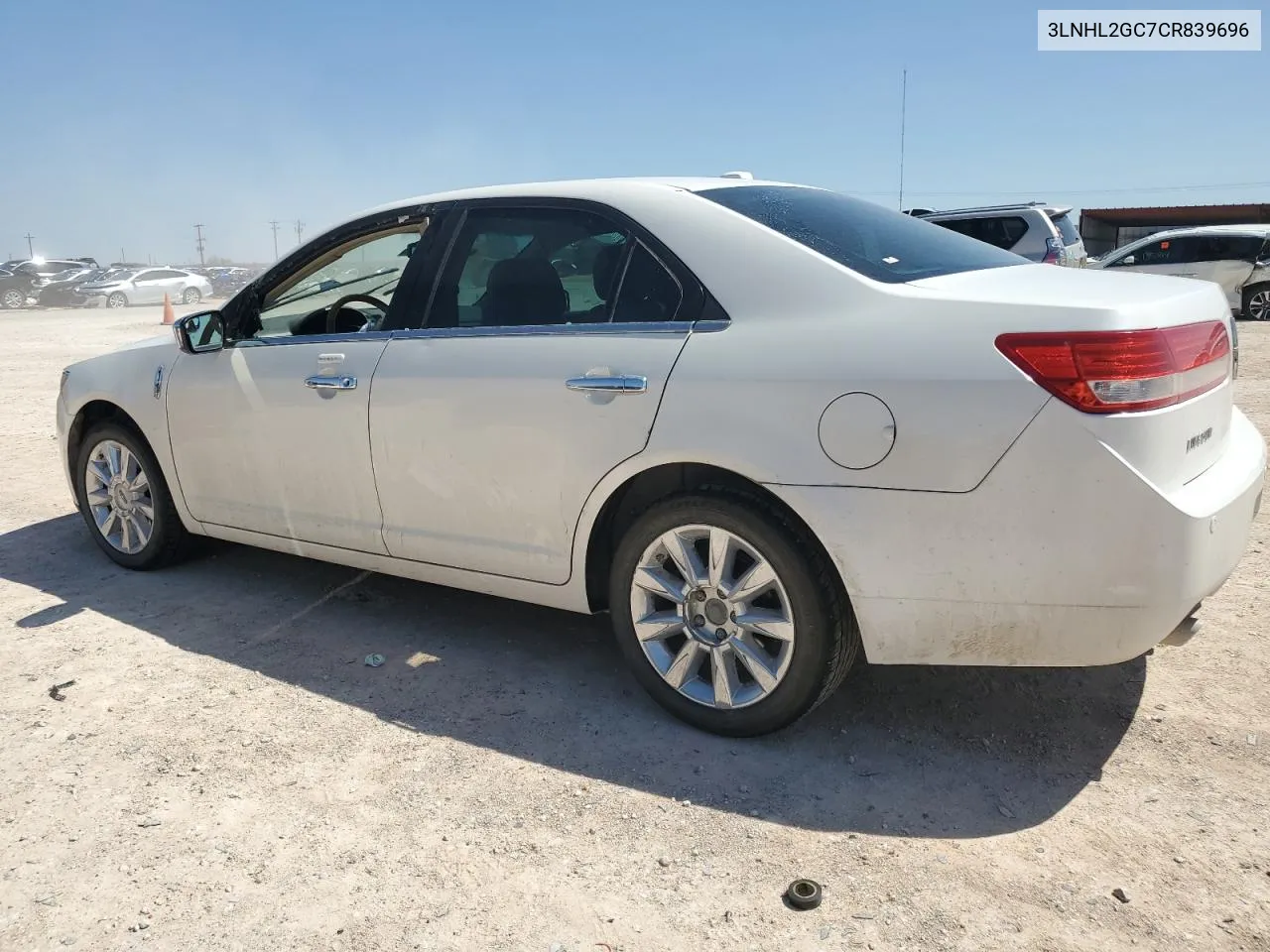 3LNHL2GC7CR839696 2012 Lincoln Mkz