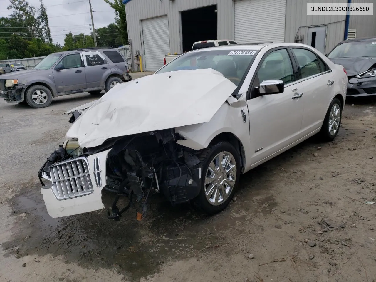 2012 Lincoln Mkz Hybrid VIN: 3LNDL2L39CR826680 Lot: 71176484