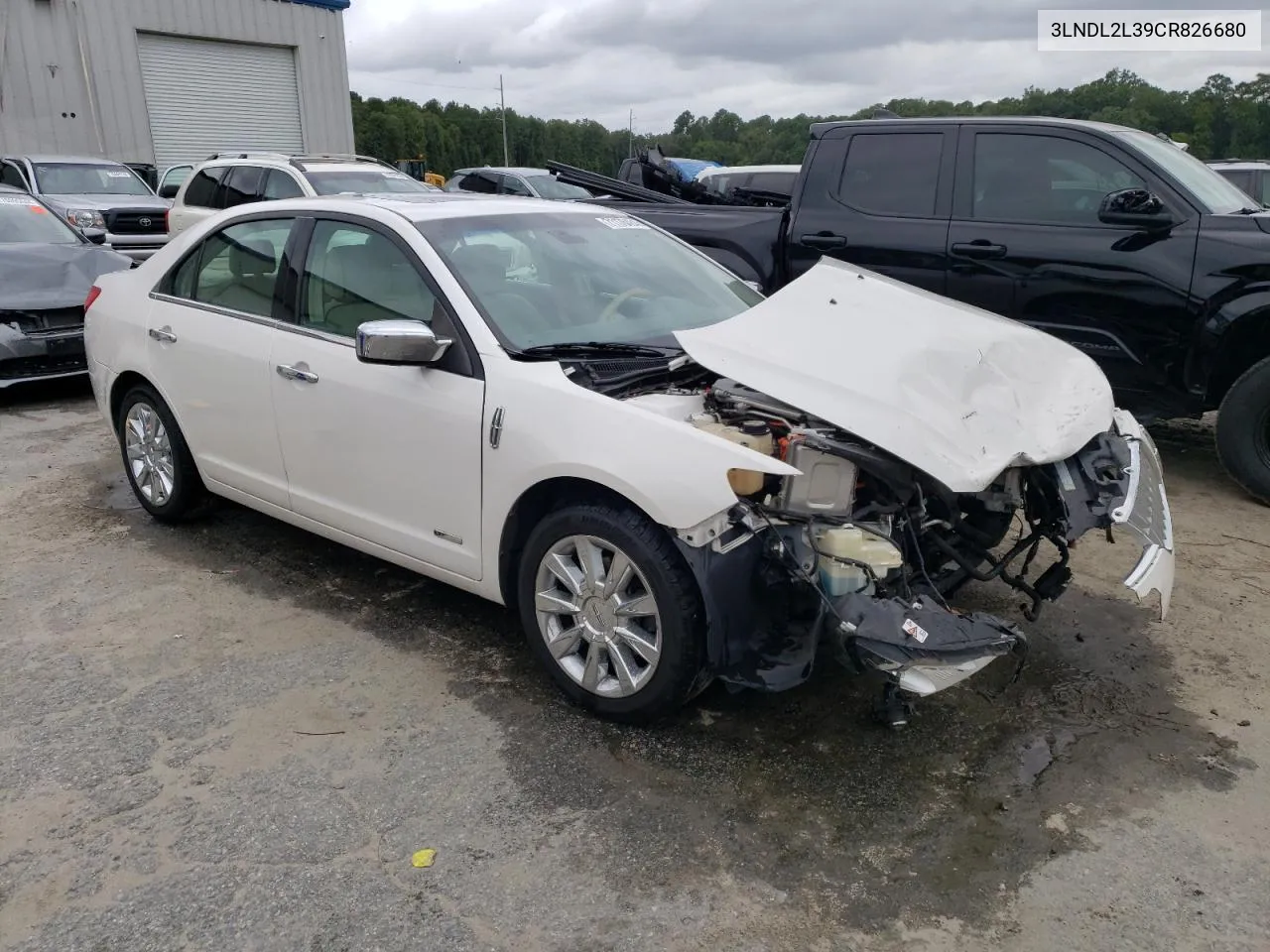 2012 Lincoln Mkz Hybrid VIN: 3LNDL2L39CR826680 Lot: 71176484